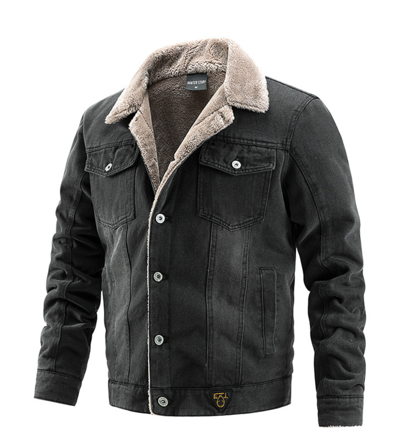 Gabriel - Chaqueta con Cuello de Piel