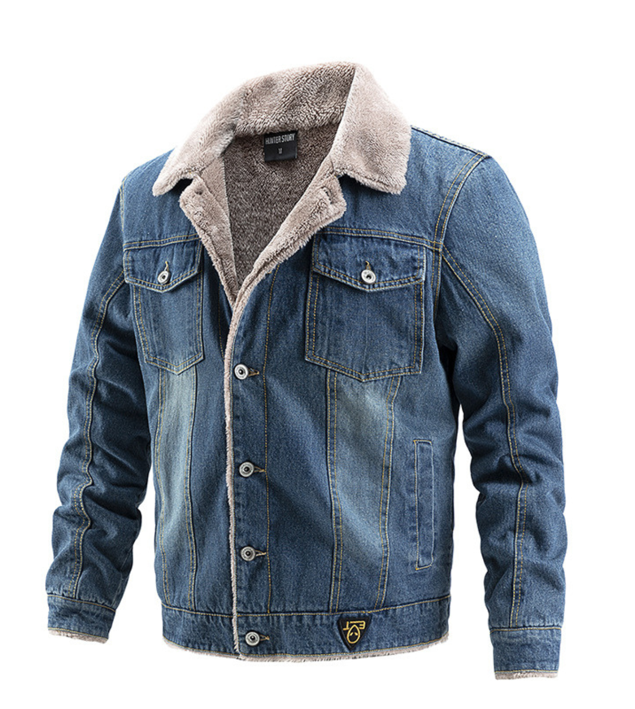 Gabriel - Chaqueta con Cuello de Piel