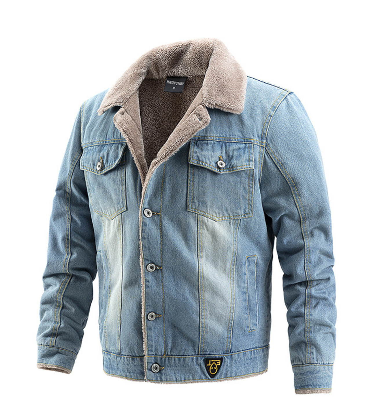 Gabriel - Chaqueta con Cuello de Piel
